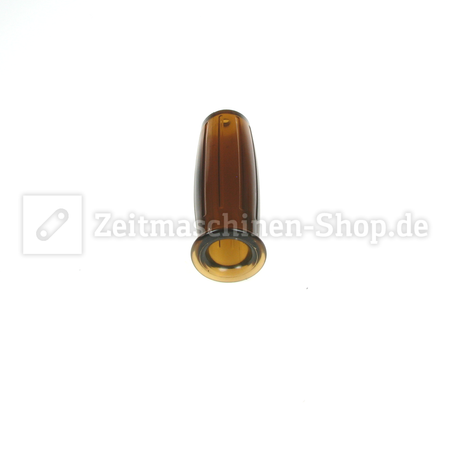 Griffgummis 22mm 7/8" Vintage Amal-Style für Harley Davidson, Gilera - braun