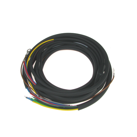 Cable harness for TRIUMPH TWN BDG 250 250 H 125 SL (with colored circuit diagram)