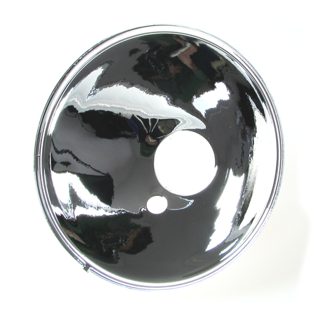 Reflector for headlights with hole for parking light for Simson AWO MZ ES IFA BK