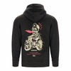 Motorcycle Biker Hoodie "Tradition Will Never Die" - Black, XXL