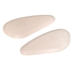 Pair Tank Knee Rubber Pads for NSU MAX - Beige