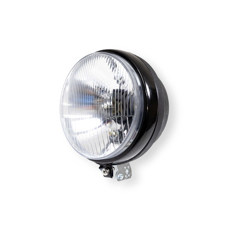 Tytuł: Simson S50/S51/S70 Headlight Set BA20d 12V Bilux - 8pc Black
Opis: Complete 8-piece 12V BA20d Bilux headlight kit for Simson models