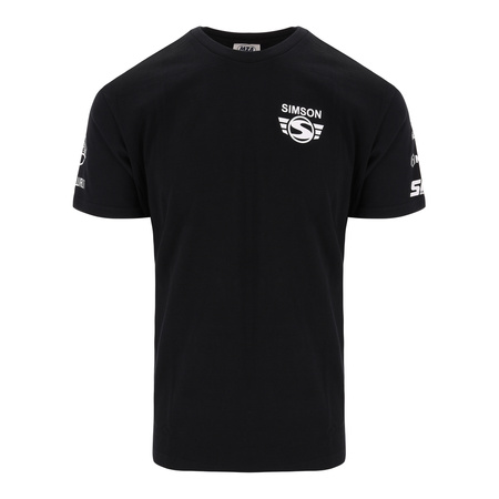 T-Shirt "Racing Team" für echte Simson-Fans - schwarz Unisex L