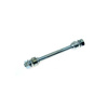 Front axle 10mm + cone + nut suitable for Simson SR2 SR2E KR50 SL1