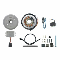 Lichtmagnetzündanlage 12V für DKW SB350 mit 52 mm Stutzen - Powerdynamo