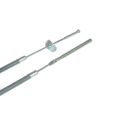 Linka hamulca tylnego do Simson Schwalbe KR51/1 gwint zewnętrzny, linka hamulca Bowdena, szara