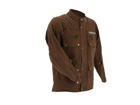 Motorcycle Jacket for SIMSON in Brown, Size L – Functional Outdoor Jacket