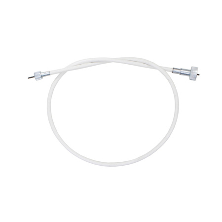 Speedometer cable suitable for Simson SR2 old version M10xM16 length 760mm - white