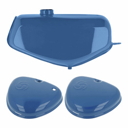 Fuel Tank & Side Cover Set for SIMSON S50/S51/S70 - Blue