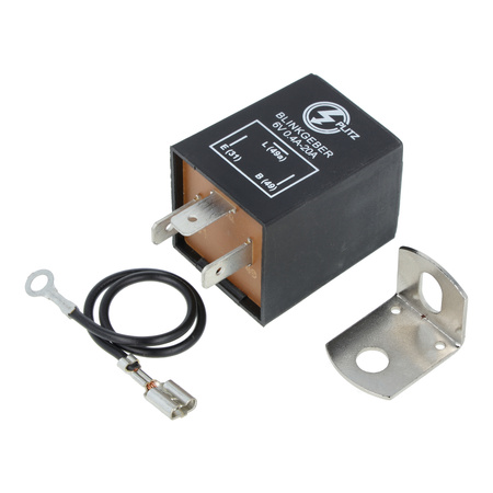 Elektroniczny przerywacz kierunkowskazów 6V für SIMSON S50 S51 S53 S70 S83 z uchwytem