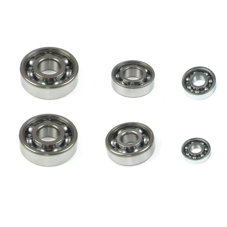 Ball bearing FAG motor (6 pieces) for Simson S51 S53 S70 S83 SR50 SR80 KR51 / 2