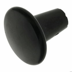M6 Pull Knob for Simson KR50, SR4-1, SR4-2 - Black Plastic