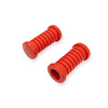 Footpeg Rubber Pair for Simson S50 S51 S53 S70 S80 KR51 SR4 SR50 SR80 - Red