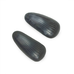 Pair Tank Knee Pads for Simson AWO 425 Sport – Black