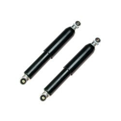Pair Shock Absorbers with Plastic Sleeve for Simson KR51 SR4-2/3/4 - Black