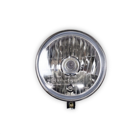 H4 60/55W Round Headlight Clear Lens Old-Style for Simson S50/S51