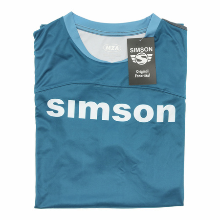 T-shirt Design: SIMSON, color: blue, size: S
