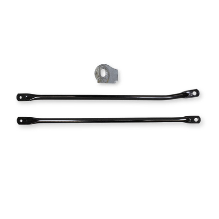 Pair Frame Reinforcement Braces + Gusset Enduro for Simson S50/S51/S70