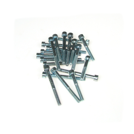 Engine bolt set for MZ ETZ 125/150 - zinc-plated