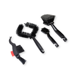 4pc Bike Chain & Cleaning Brush Set