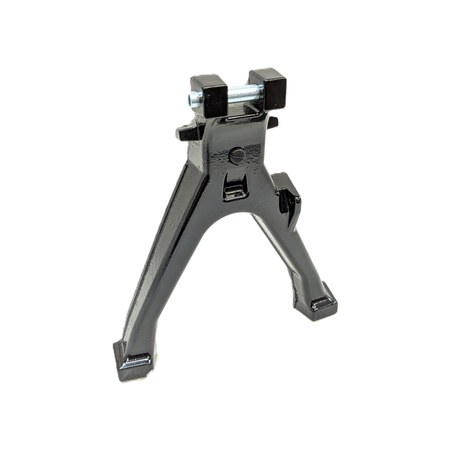 +2cm Extended Center Stand for Simson S50/S51 - Matte Black