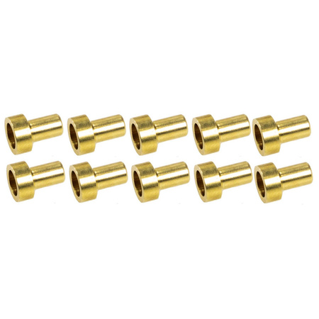 10x soldering nipple 6x8 for soldering Clamp for brake cable clutch cable throttle cable cable Univer