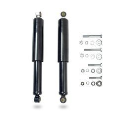 Set Stoßdämpfer Federbeine + Schrauben für Simson S50 S51 KR51 SR4 - schwarz 