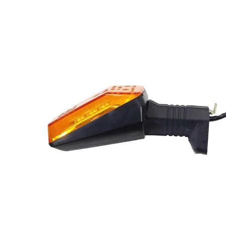 Wskaźnik LED przedni (prawy / lewy) dla MZ ETZ 251 301 Saxon Kanuni - kątowy