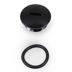 Śruba/zaślepka aluminiowa czarna do Simson S51/KR51/SR50 + O-ring