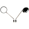 Pair Chrome 118mm M8 Mirrors (Left+Right) for Simson S51 Moped