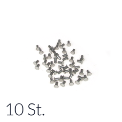 10x 5x9mm Aluminum Rivets for Clutch & Brake Pads (Motorcycle)