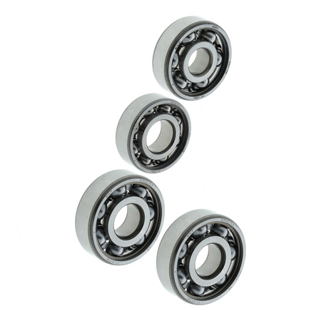 SKF 4pc Ball Bearing Set for Simson SR1 SR2 KR50 SR4-1 - 1st Quality