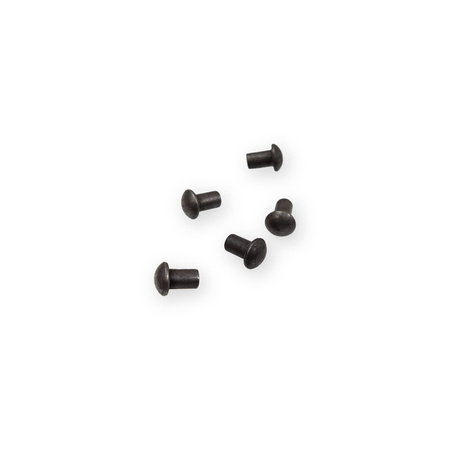 5x Steel Rivets 4x6mm for Engine Cover/Tunnel Scuff Strip Simson KR50/51