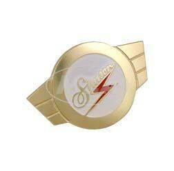 Simson KR51 Schwalbe SR4 aluminum handlebar badge, gold