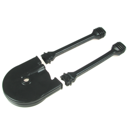 Chain case + chain sleeves for MZ ETZ 125/150 (reinforced, top quality)