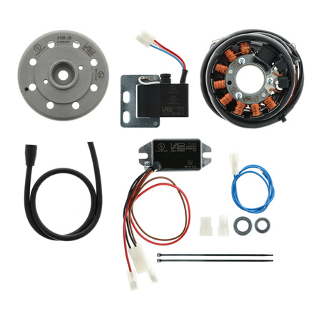 Lichtmagnetzündanlage 12V 100W DC für Simson KR51/1, SR4-2, SR4-3, Duo 4/1