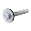 Right screw for air filter cover — Simson S50 S51 S70
