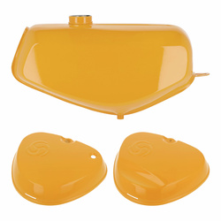 SET fuel tank + square side panels - daffodil yellow - Enduro S51E, S70E