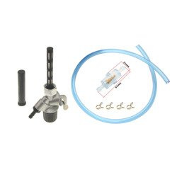 Set Benzinhahn + Filter + Schlauch für Simson AWO S51 MZ RT BK ES TS ETZ EMW IWL