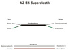 Wiring harness for MZ ES Superelastik sidecar (with color diagram)