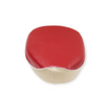 Simson KR50 Seat Cover Saddle - Bordeaux/Cream with Tension Ring