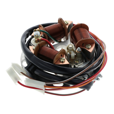 6V base plate 8307.10-100 for SIMSON S51 B1, contact breaker ignition