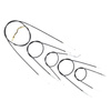 Bowden cable kit for NSU Quickly N/S from F.No.651959 3-speed black