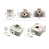 Set Zylinder 60ccm ø41 + Kopf + Dämpfungsgummis für Simson S51 S50 SR50 KR51
