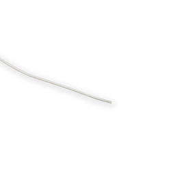 1.5mm² White Automotive Wire - 1m for Car, Motorcycle, Moped