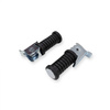 Pair Passenger Footpegs Ribbed for Simson S50 S51 KR51 SR50 SR4