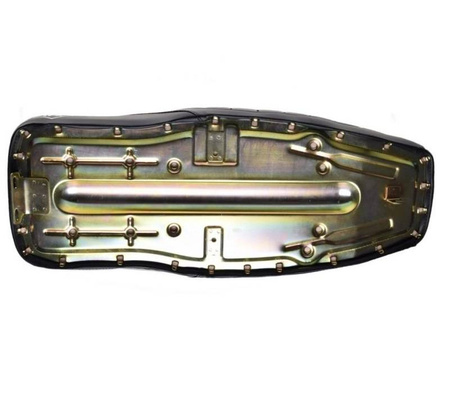 Ławka podsiodłowa "IFA" pasująca do Simson S50 S51 S70 Enduro - czarna teksturowana