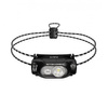 Head torch LED head torch (with red warning light) 18000 lumens USB rechargeable