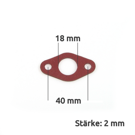 Flange gasket ø18mm carburetor for Simson S50 S51 SR50 SR80 KR51 Schwalbe SR4-2