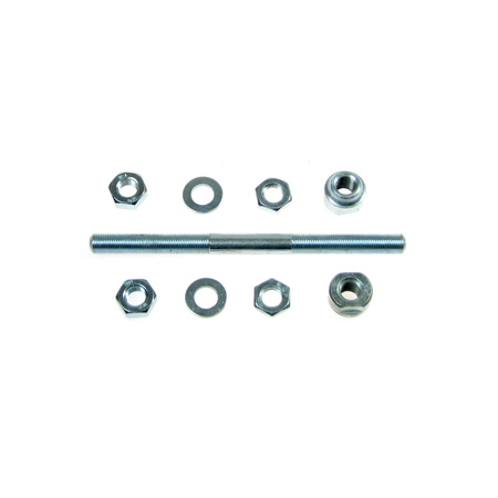 Front axle 10mm + cone and nut for Simson SR1 SR2 SR2E KR50 SR4-1 SL1